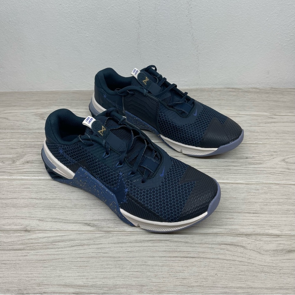 Nike Metcon 7 Sail/Navy Blue DM9212-400 Womens Size 9 - Picture 3 of 8